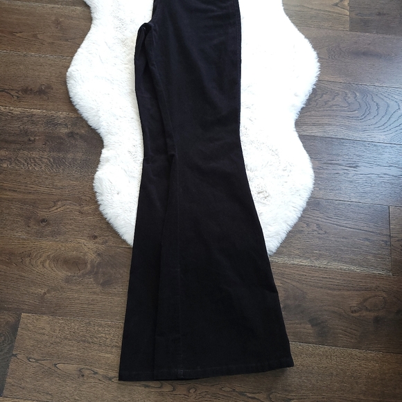 We Wore What 70s Corduroy Puff Sleeve Flared Jumpsuit - Picture 6 of 14